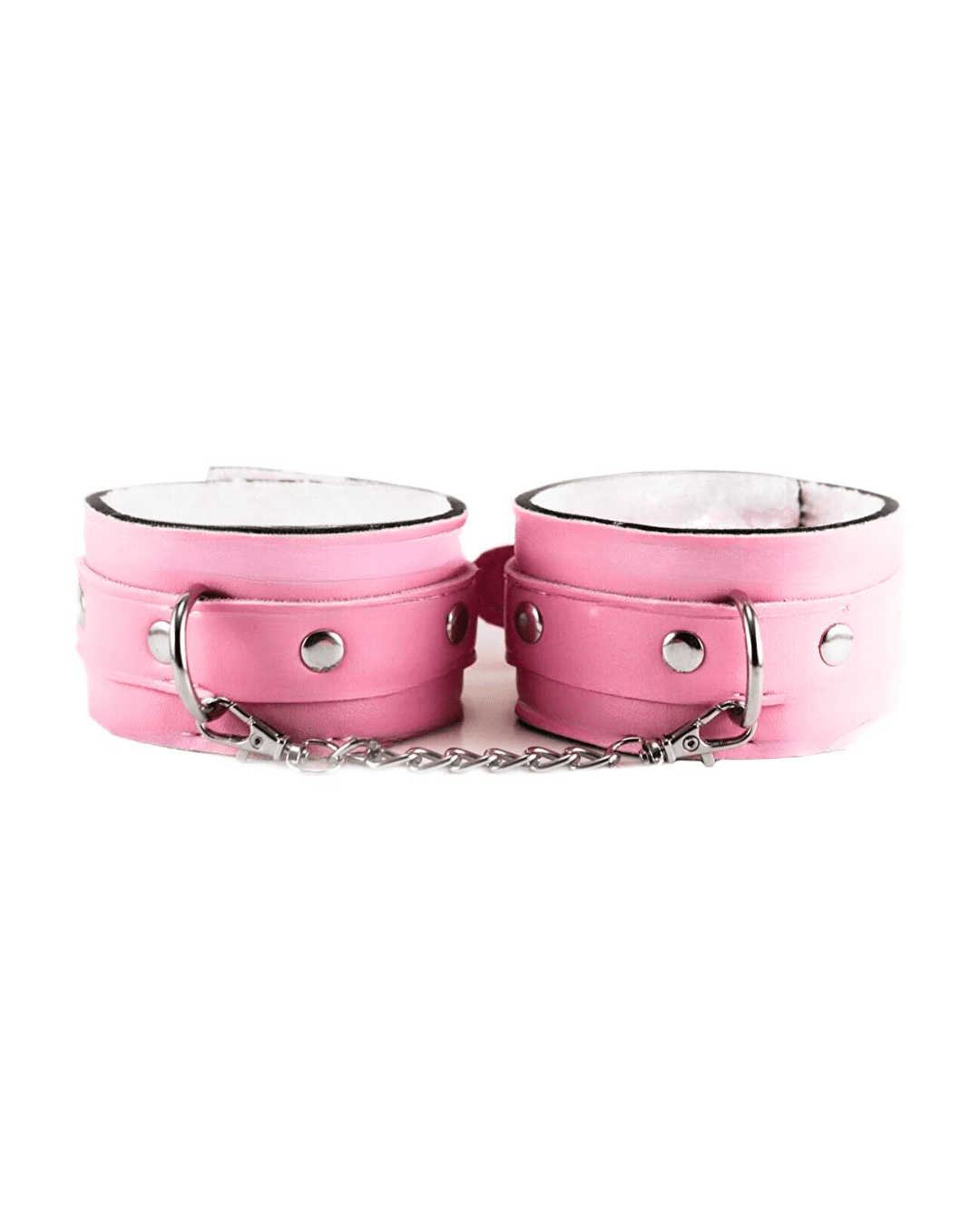Tegan Fantezi Deri Seksi Pembe Kedi Maske Kelepçe Kırbaç Seti ( 3'lü set) MHS635368 - 4