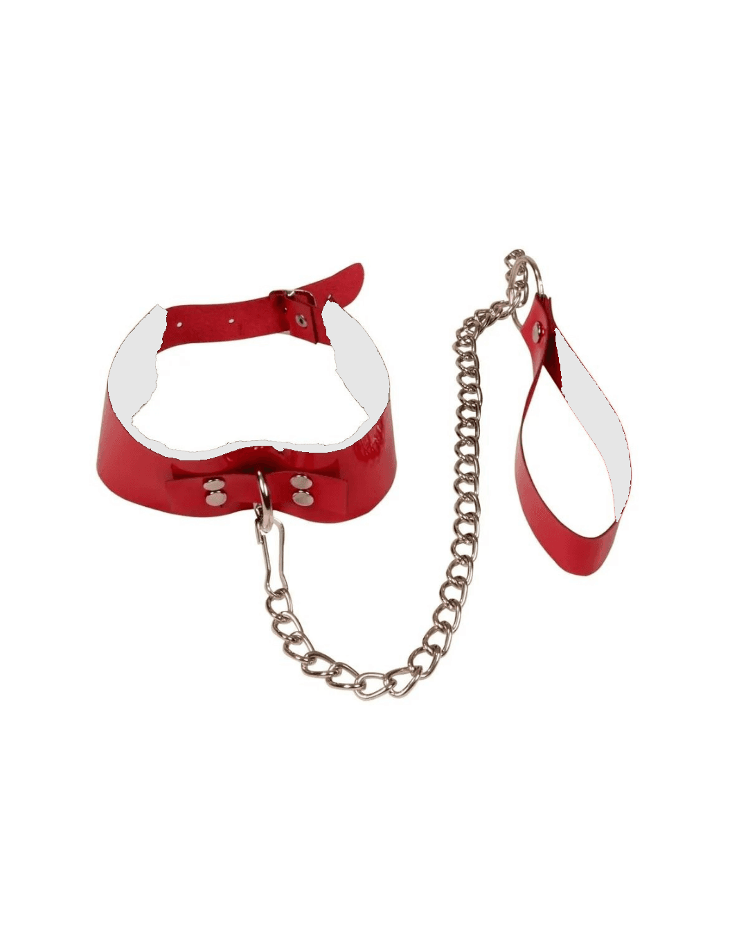 Tegan Fantezi Seksi Kırmızı Harness Tasma MHS635394K
