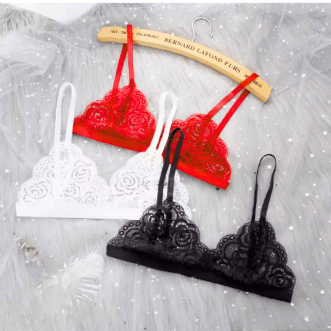 Tegan Fantezi 3'lü Seksi Dantel Sütyen Seti MHS639257 - 2